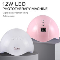 Arte Clavo 12W suszarka do paznokci lampa UV LED przenośny mikro USB kabel do użytku domowego lakier do paznokci UV suszarka do 12 lampa LED narzędzia do paznokci 1